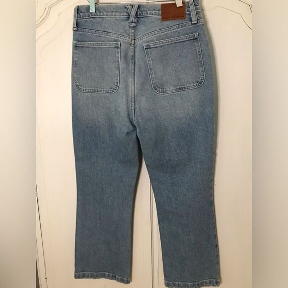 J.Crew Point Sur kick out crop denim jeans Sz women’s 29 - Picture 2 of 8